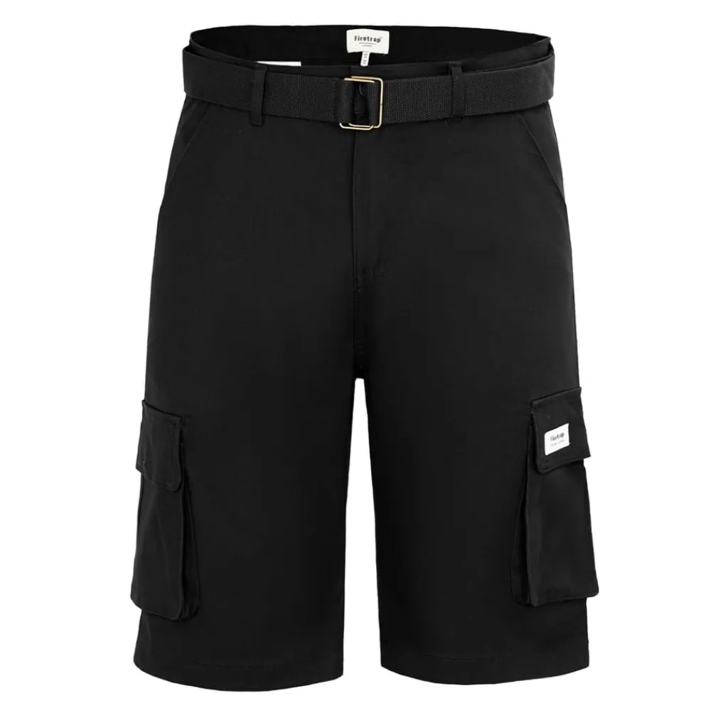Shorts*Firetrap Cargo Shorts in Black