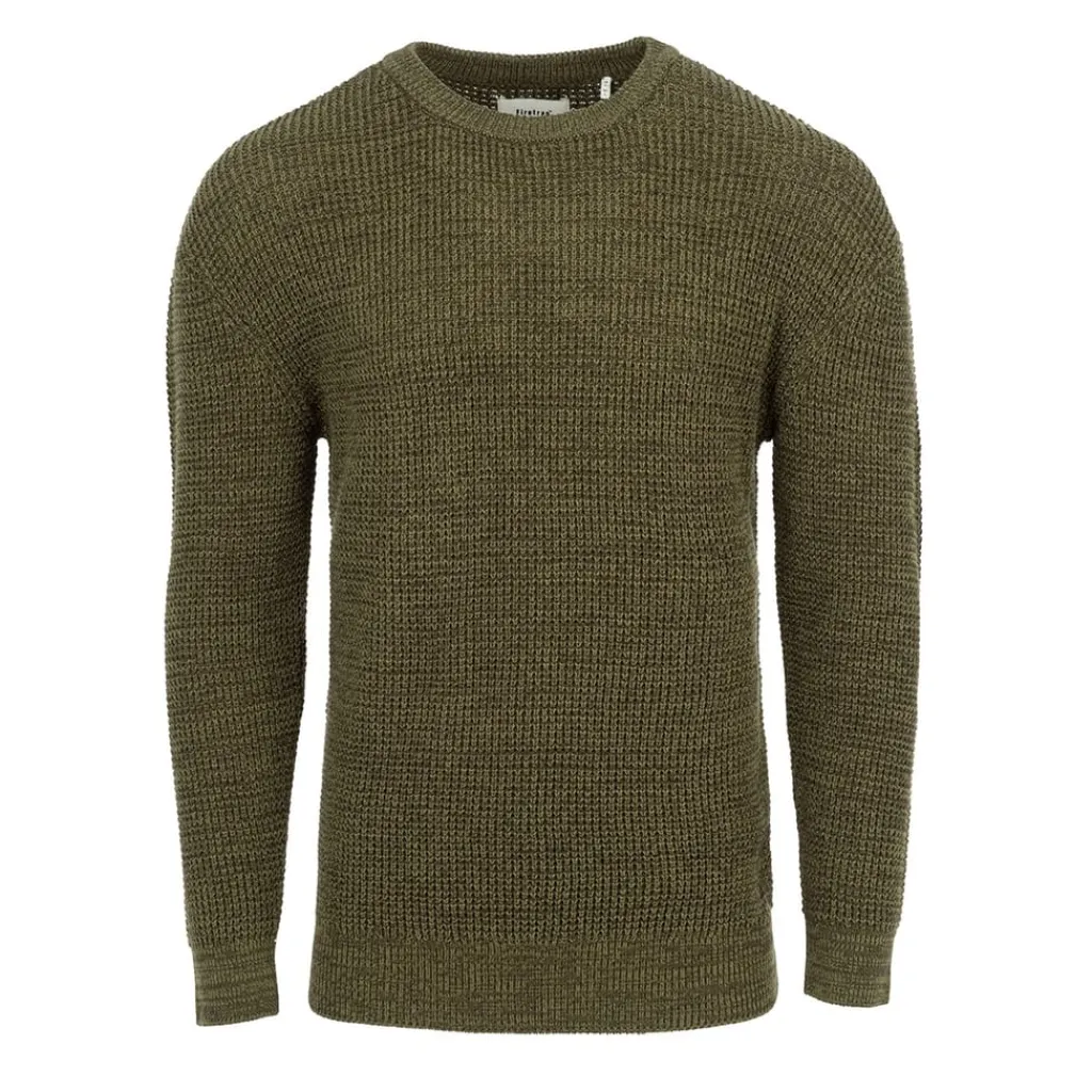 Knitwear*Firetrap Classic Crew Neck Knitwear in Green