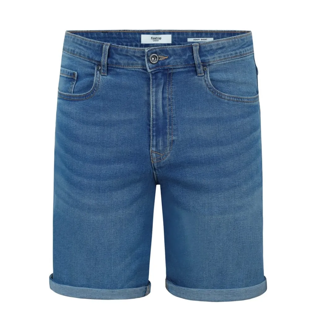 Shorts*Firetrap Denim Jean Shorts in Blue