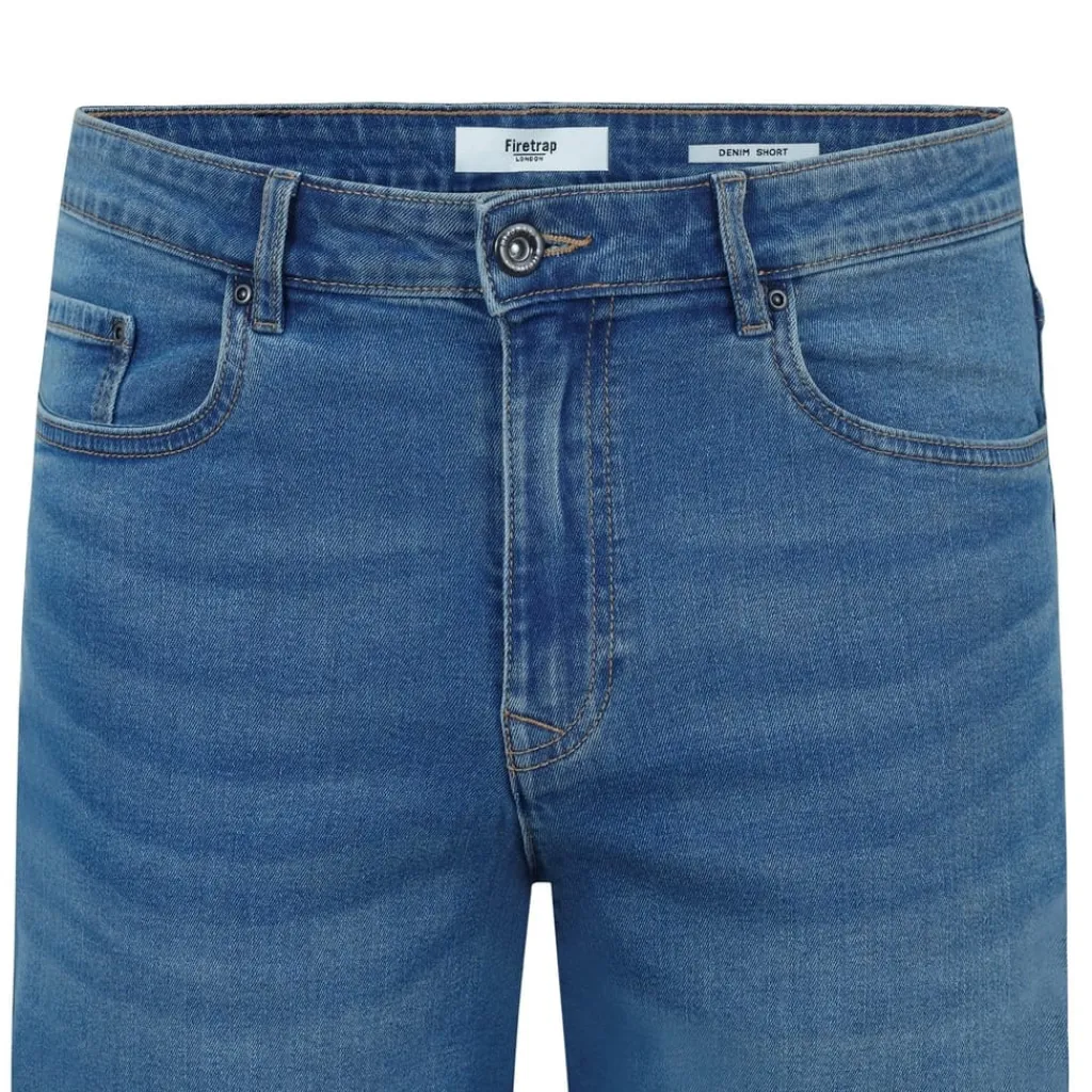 Shorts*Firetrap Denim Jean Shorts in Blue