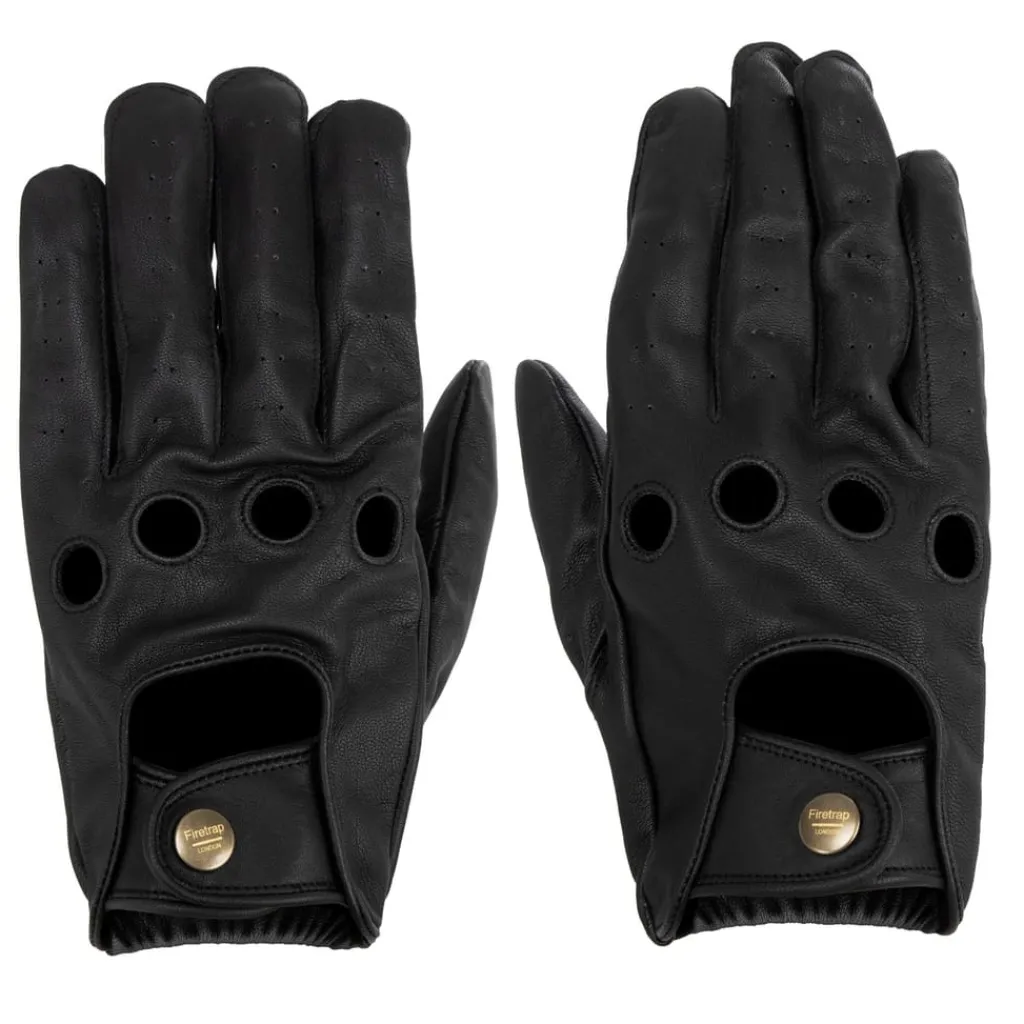 Gloves-Scarves-Umbrellas*Firetrap Driving Glv Sn61 in Black