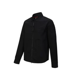 Coats And Jackets*Firetrap Essential Zip Overshirt in Black