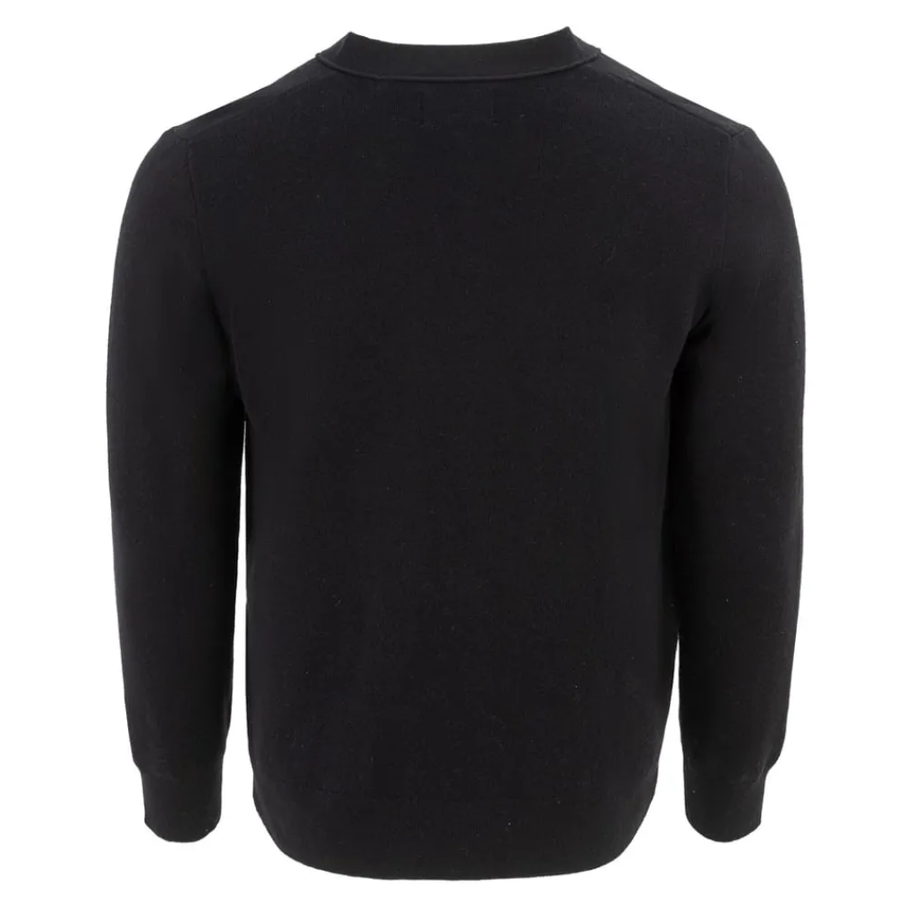 Knitwear*Firetrap Mens Button Cardigan in Black