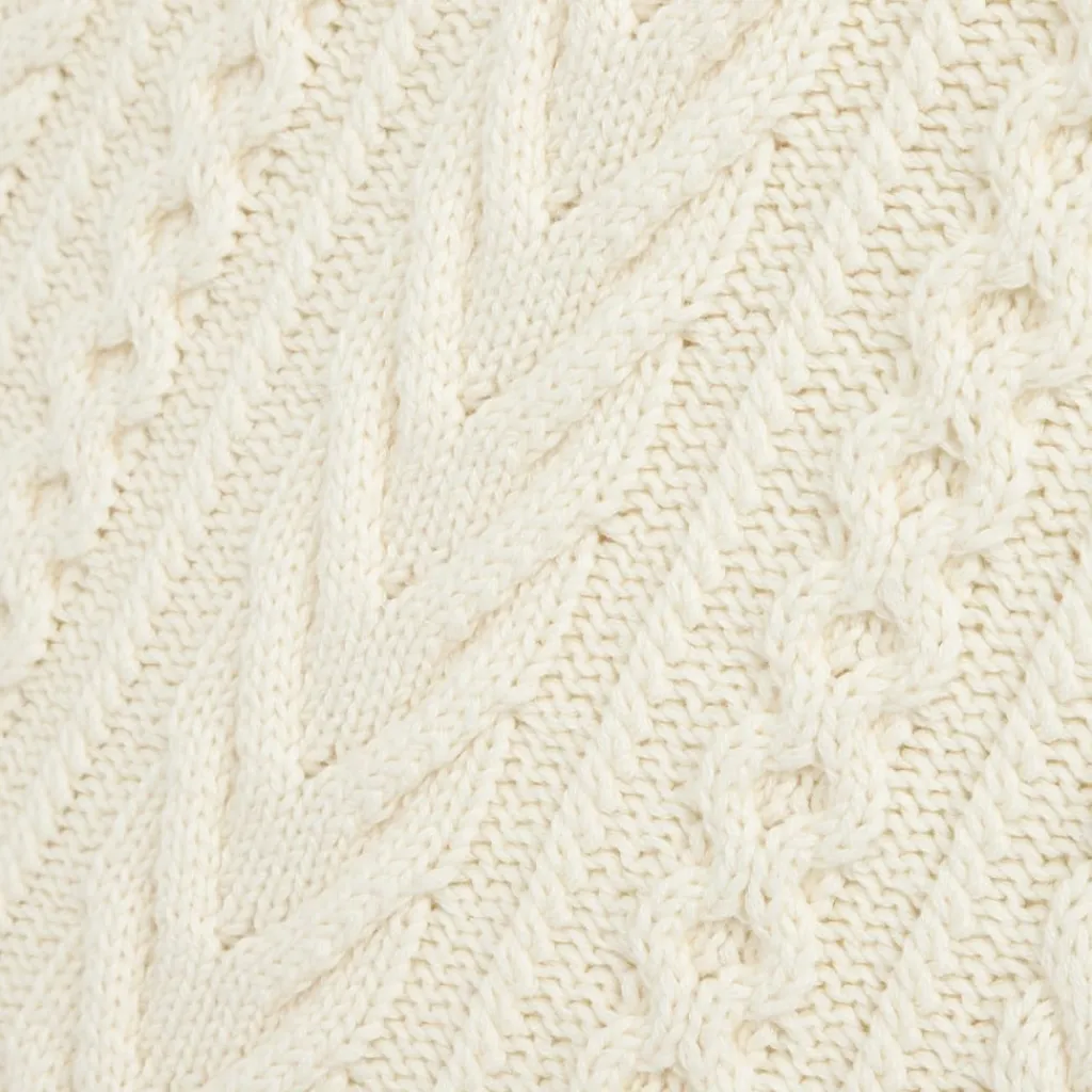 Knitwear*Firetrap Mens Cable Knit Jumper in Red