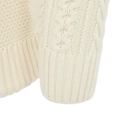 Knitwear*Firetrap Mens Cable Knit Jumper in Red
