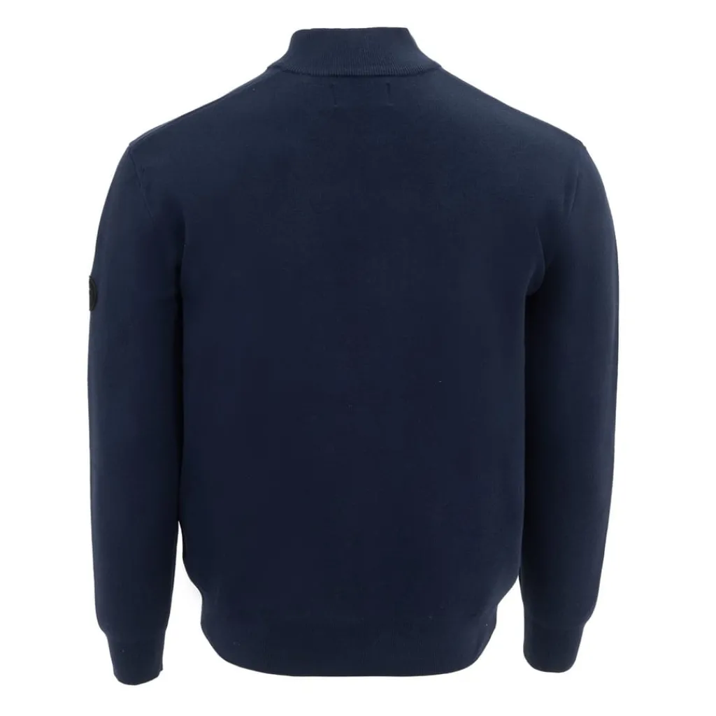 Knitwear*Firetrap Mens Cardigan Jacket in Blue
