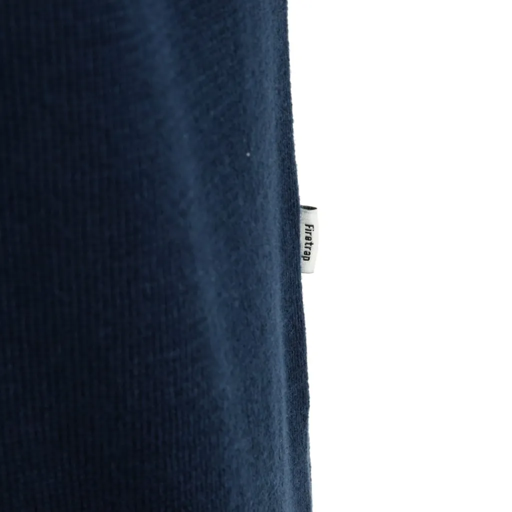 Knitwear*Firetrap Mens Jumper Polo in Blue