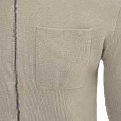 Knitwear*Firetrap Mens Long Sleeve Cardigan in Grey