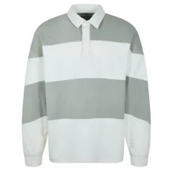 Polo Shirts*Firetrap Mens Rugby Polo in Grey