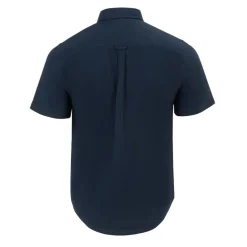 Shirts*Firetrap Mens Short Sleeve Oxford Shirt in Blue