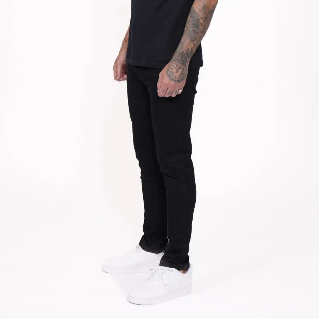 Jeans*Firetrap Mens Skinny Jeans in Black