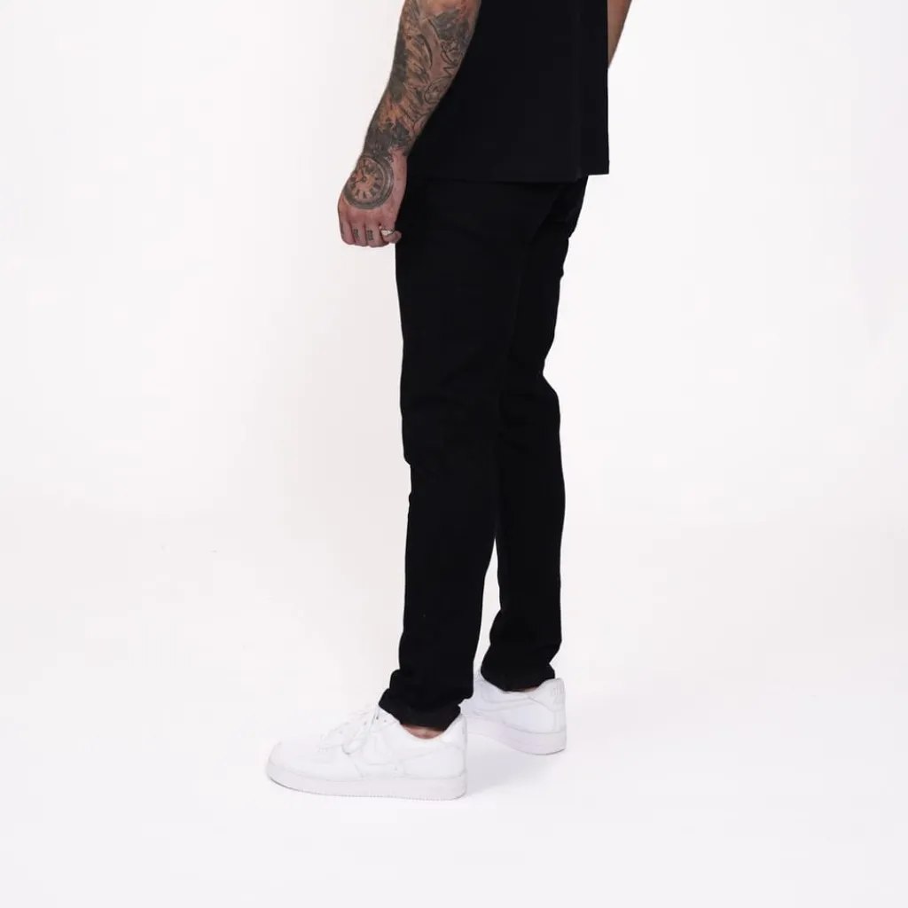 Jeans*Firetrap Mens Skinny Jeans in Black