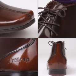 Shoes*Firetrap Mens Wesley Boots in Brown