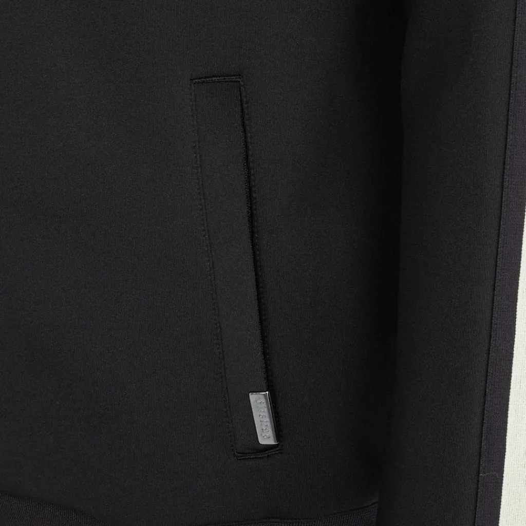 Tracksuits*Firetrap Mens Zip Tracksuit in Black