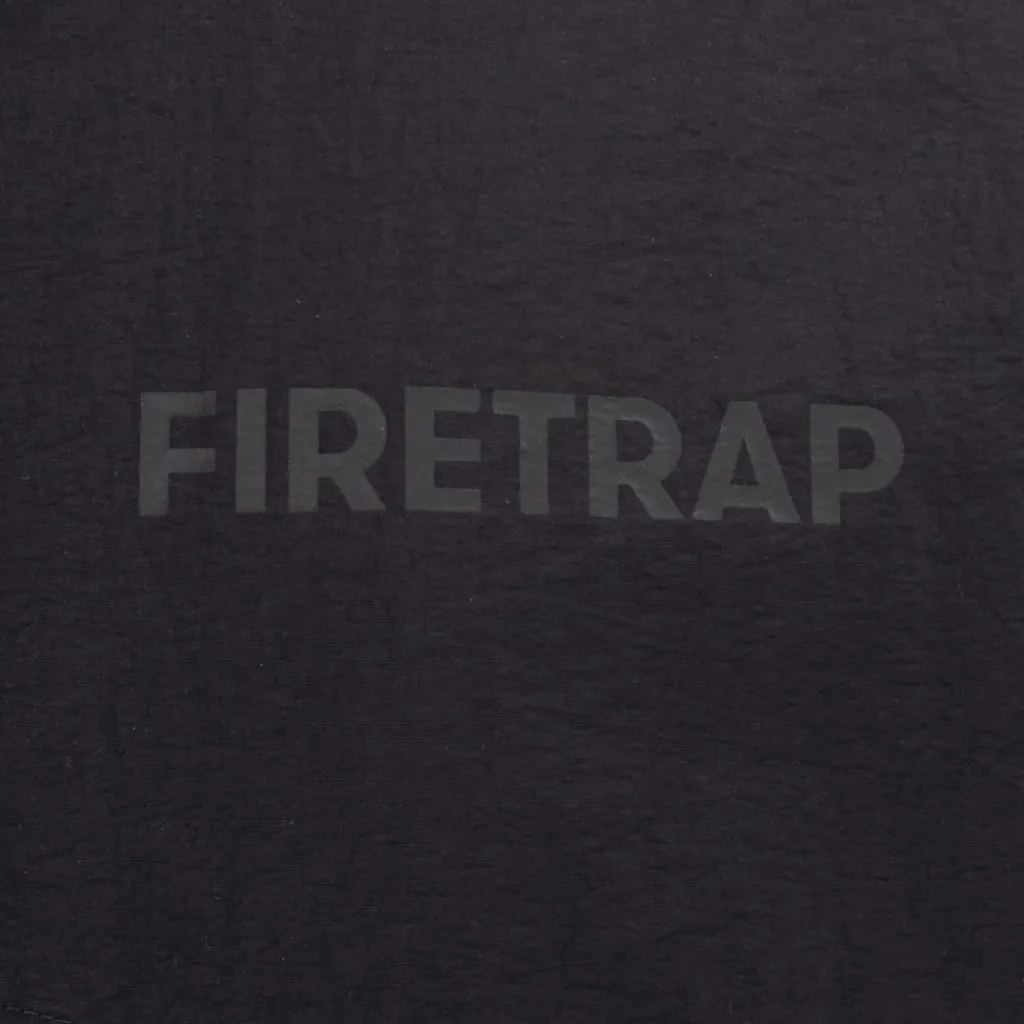 Tracksuits*Firetrap Mens Zip Tracksuit in Black