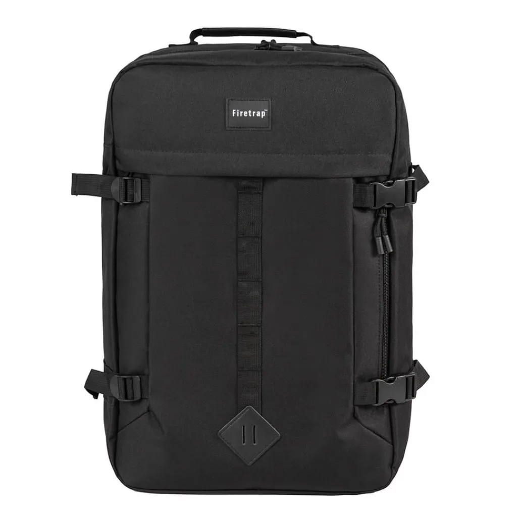 Bags*Firetrap Mini Travel Backpack in Black