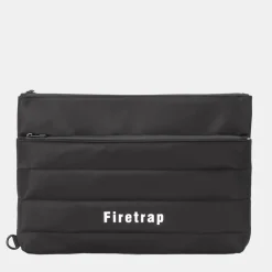 Bags*Firetrap Padded Crossbodyody Bag in Black
