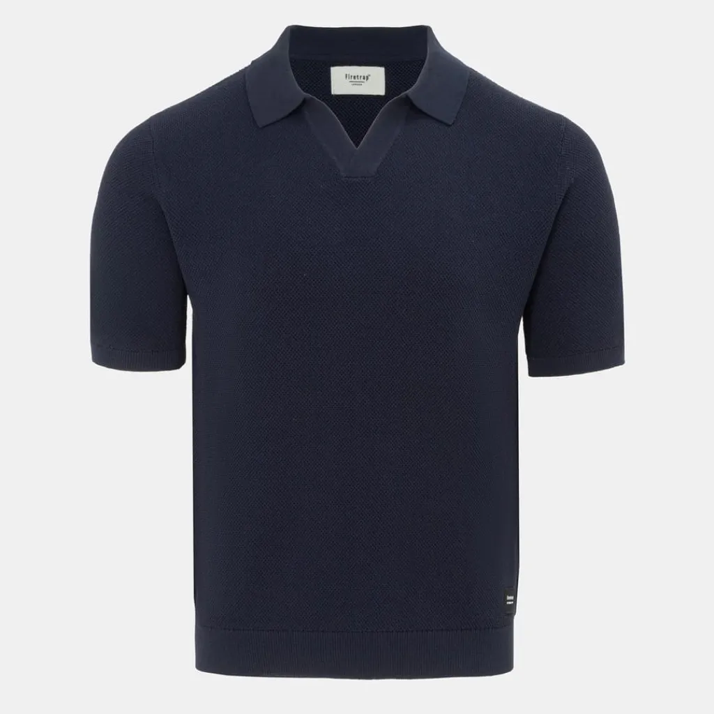 Polo Shirts*Firetrap Polo Striped Classic Collared T-Shirt in Multi
