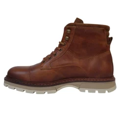 Boots*Firetrap Ralf Hiking Boots with Block Heel in Brown