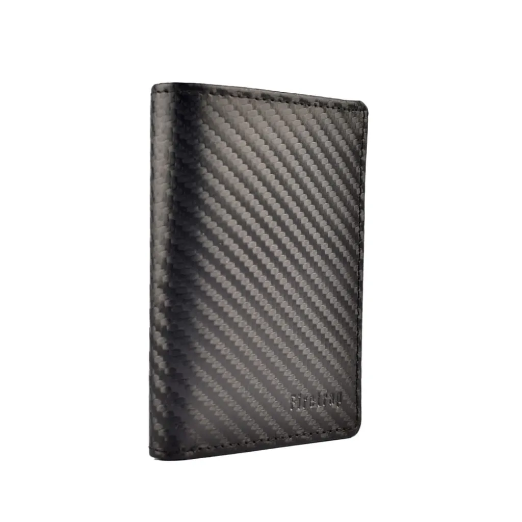 Wallets*Firetrap Ribbed Fold Wallet in Black
