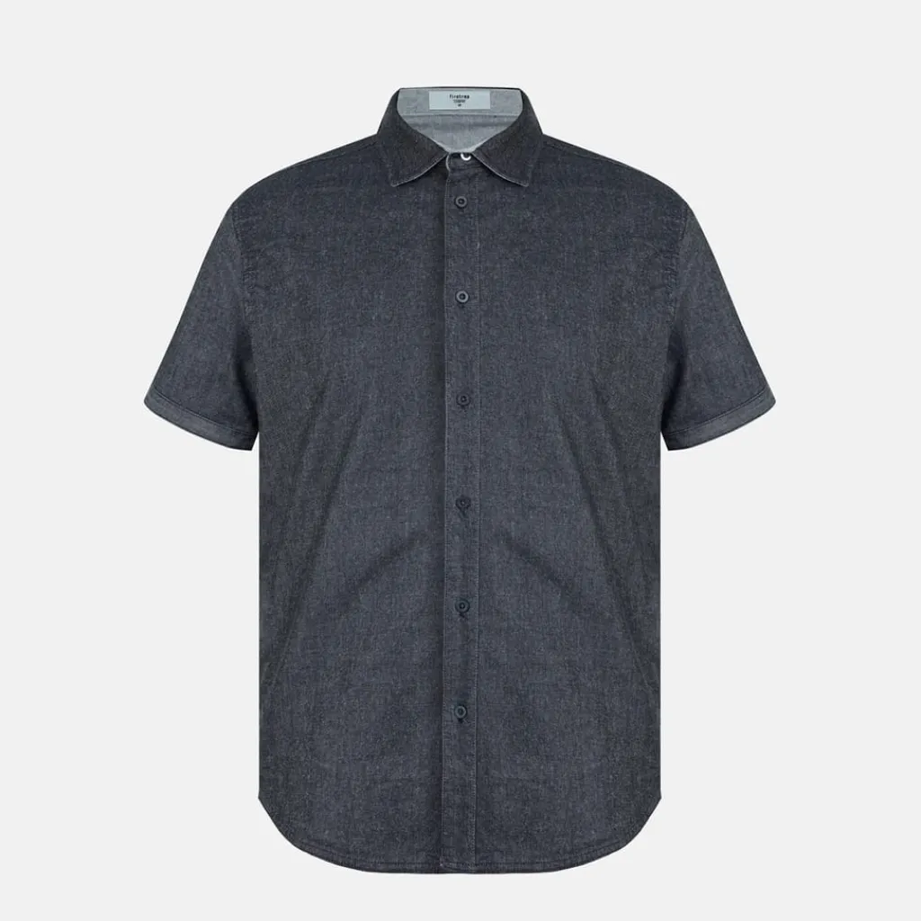 Shirts*Firetrap Ss Shirt in Grey