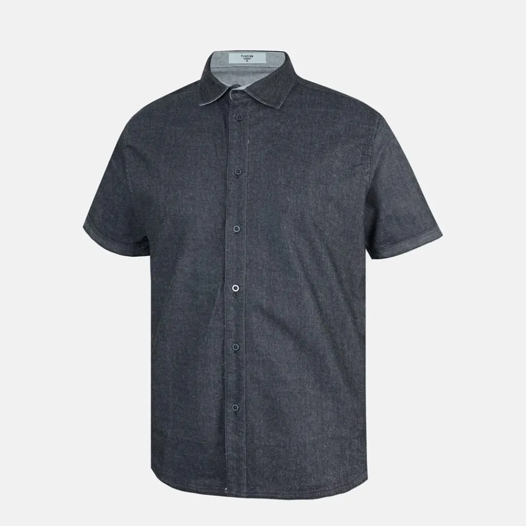 Shirts*Firetrap Ss Shirt in Grey
