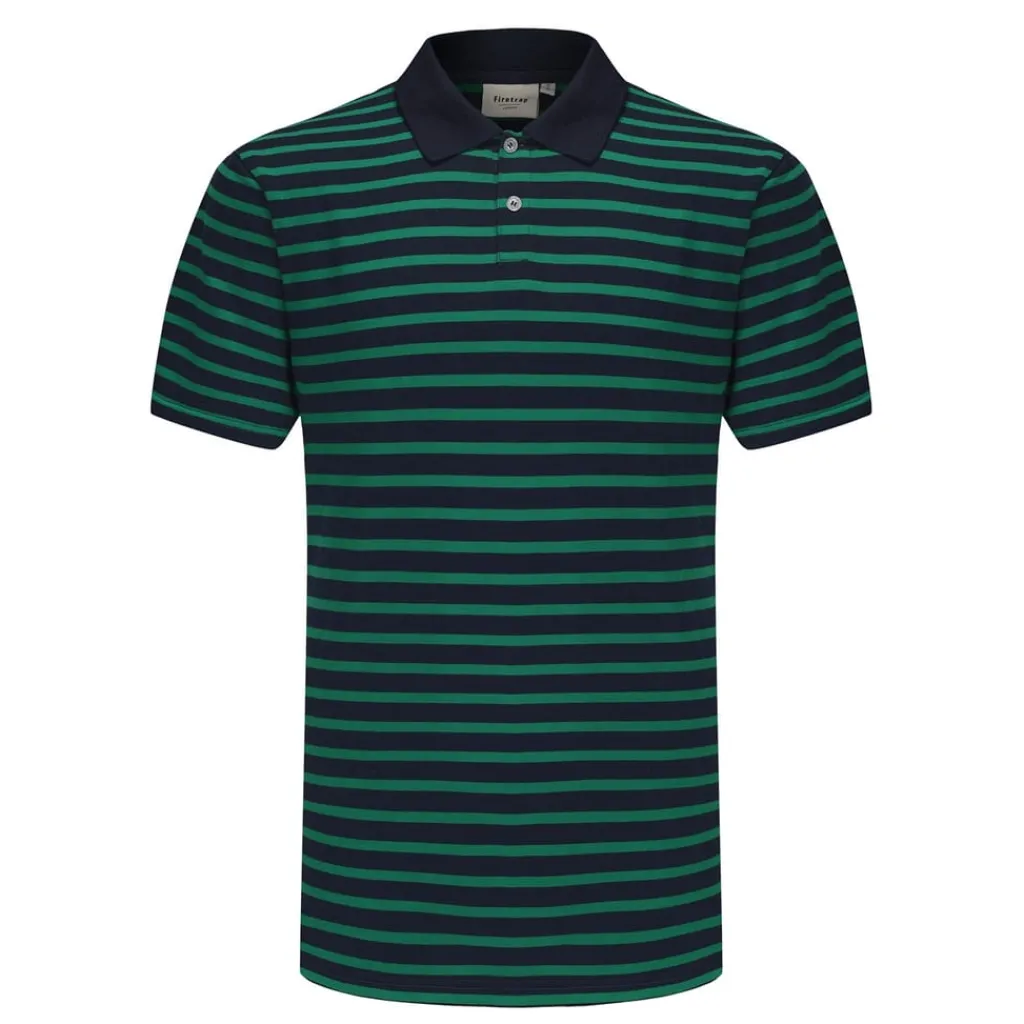 Polo Shirts*Firetrap Striped Polo in Red