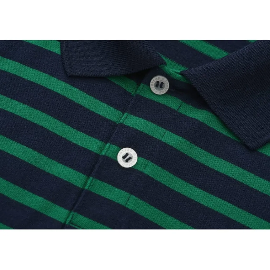 Polo Shirts*Firetrap Striped Polo in Red
