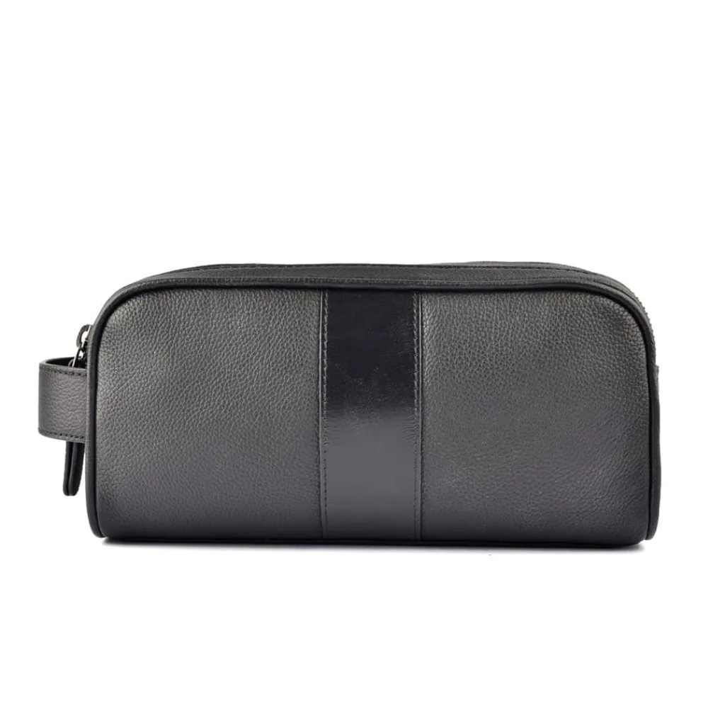Bags*Firetrap Wash Bag Mens in Black