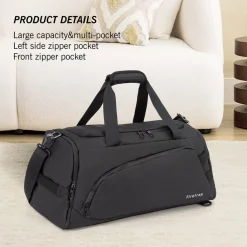 Bags*Firetrap Weekend Bag in Black