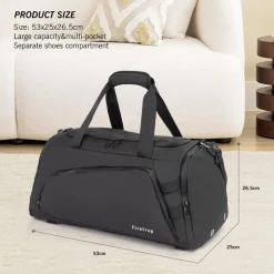 Bags*Firetrap Weekend Bag in Black
