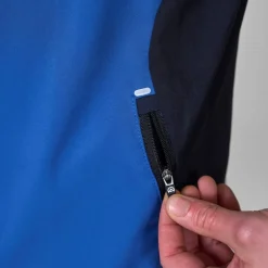 Tracksuits*Flux Active Mens Gradient Jacket in Blue