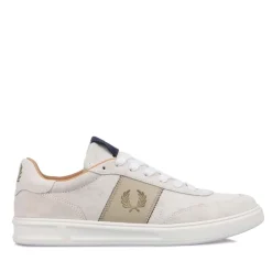 Trainers*Fred Perry B4000 Suede Trainers in White