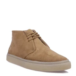 Boots*Fred Perry Hawley Corduroy Boots in Stone