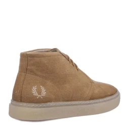 Boots*Fred Perry Hawley Corduroy Boots in Stone