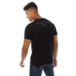 T-Shirts And Vests*Fred Perry Location T-Shirt in Black