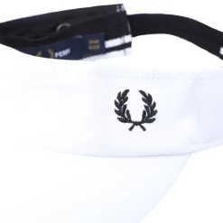 Assorted*Fred Perry Pique Tennis Visor in White