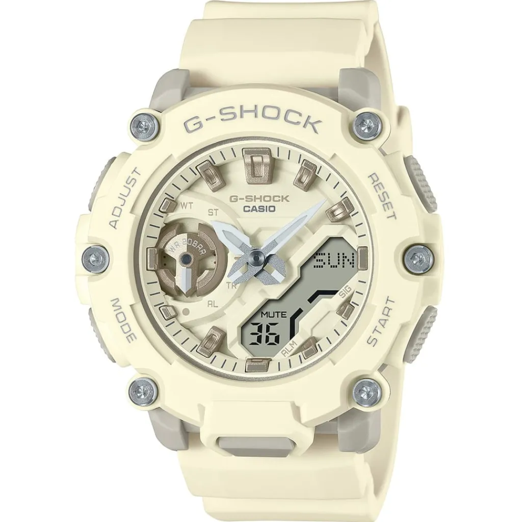 Jewellery-Watches*G Shock Monochrome Colour Series Gma S2200 7aer in White