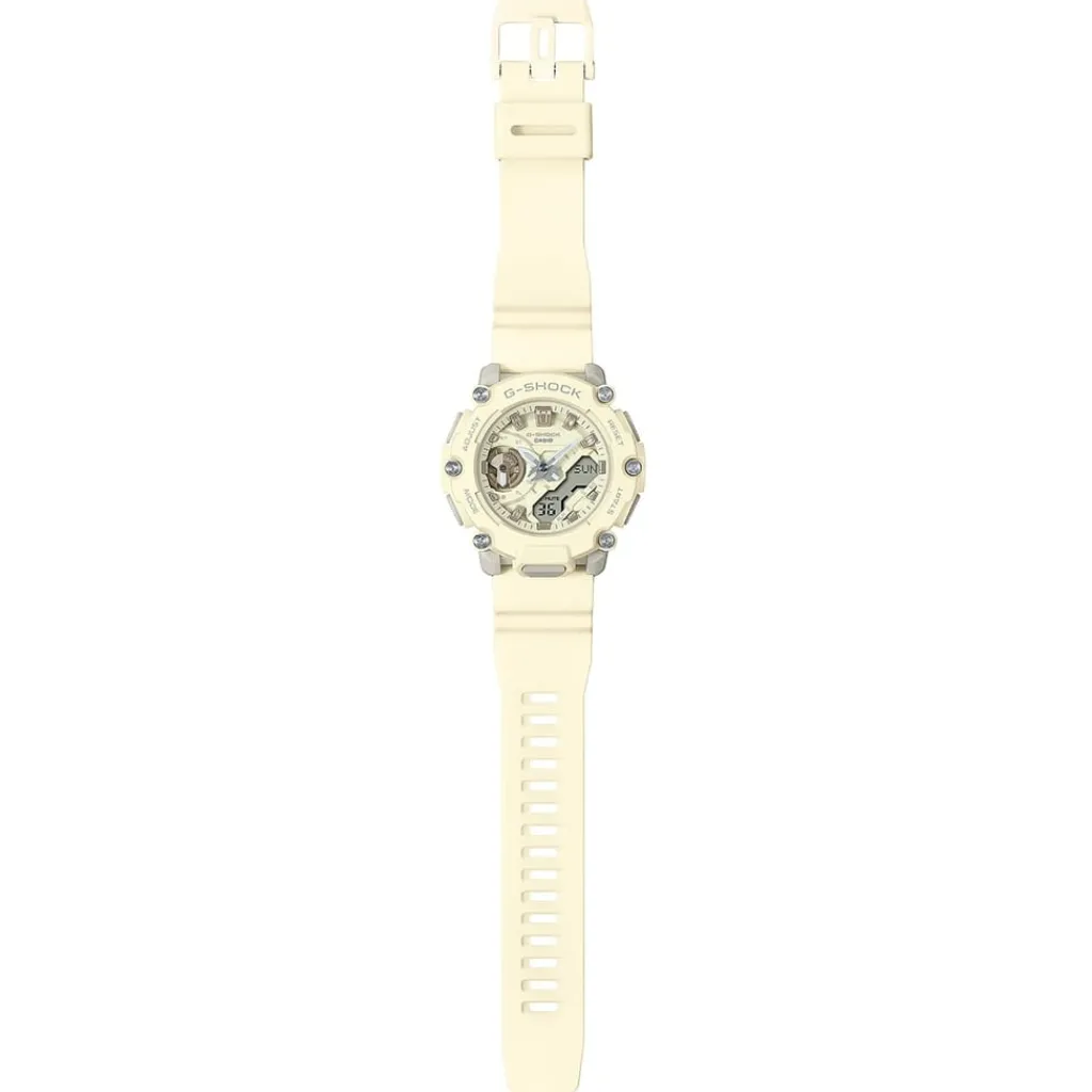Jewellery-Watches*G Shock Monochrome Colour Series Gma S2200 7aer in White