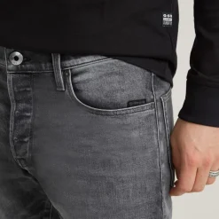 Jeans*G Star 3301 Taper Jeans in Grey