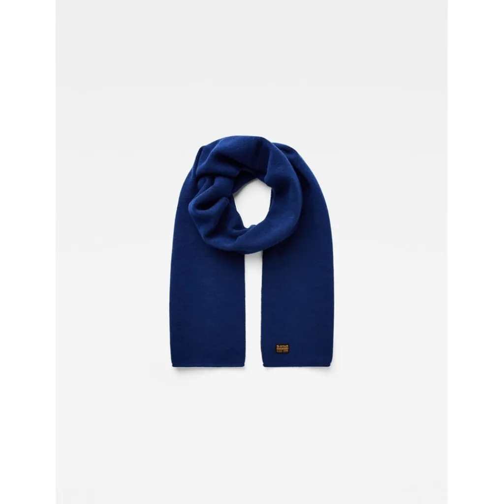 Gloves-Scarves-Umbrellas*G Star Effo Scarf in Blue