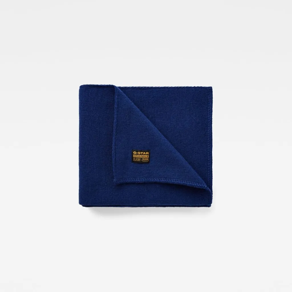 Gloves-Scarves-Umbrellas*G Star Effo Scarf in Blue