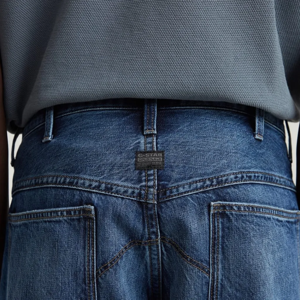 Jeans*G Star Elwood Regular Fit Jeans in Blue