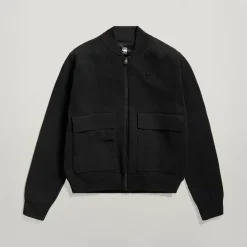 Knitwear*G Star Eng Bmbr Knit in Black