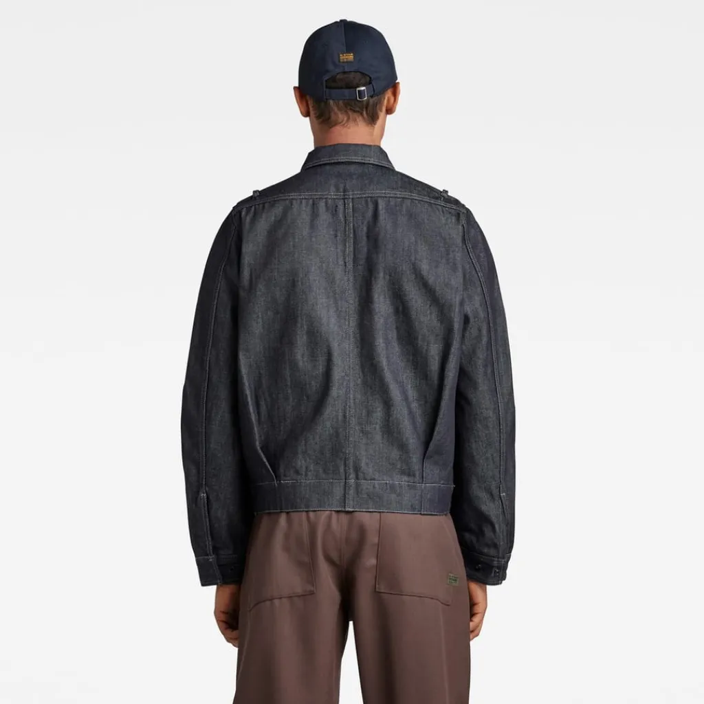 Coats And Jackets*G Star Flap Pocket Jacket in Blue