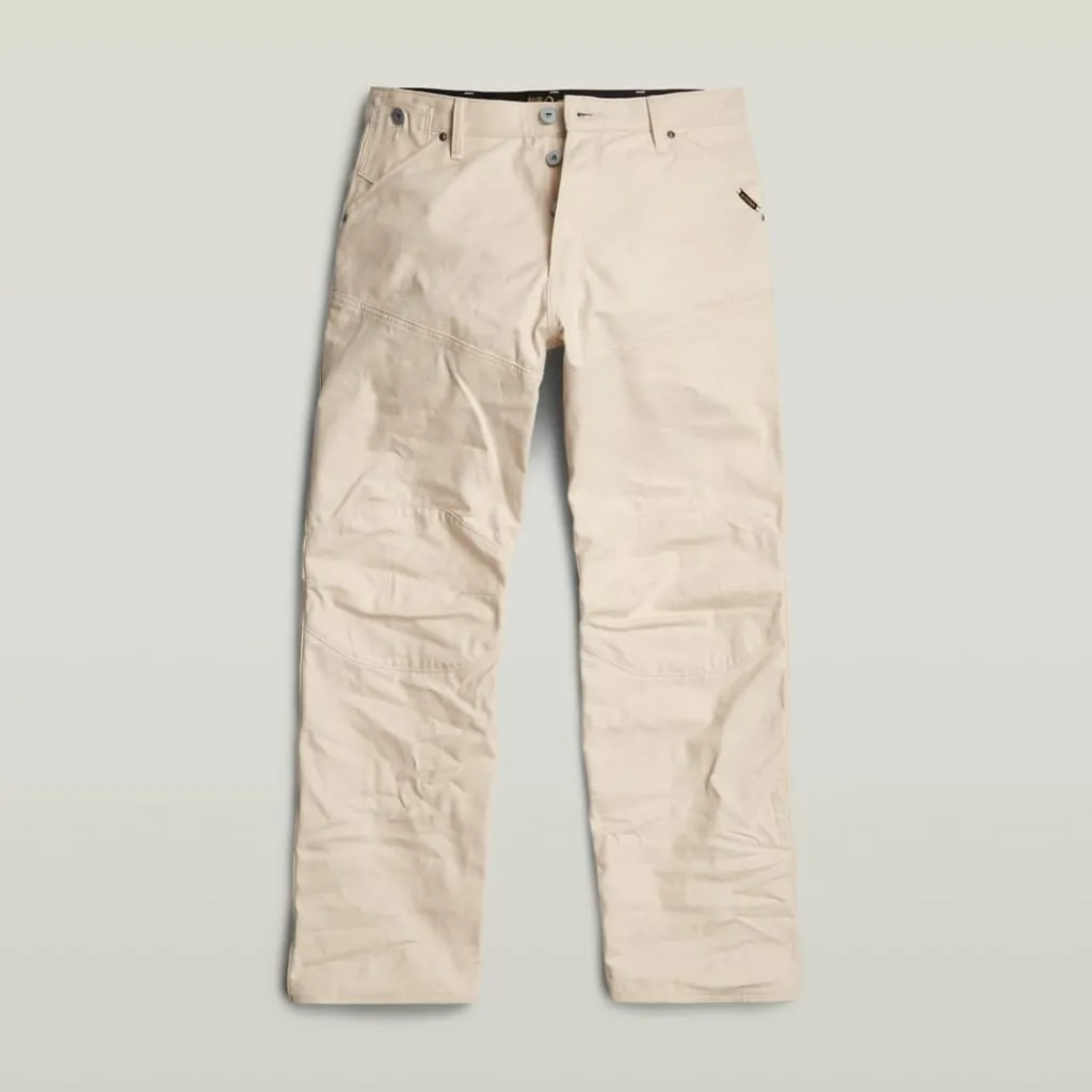 Jeans*G Star Relaxed Fit Straight Pants in Beige