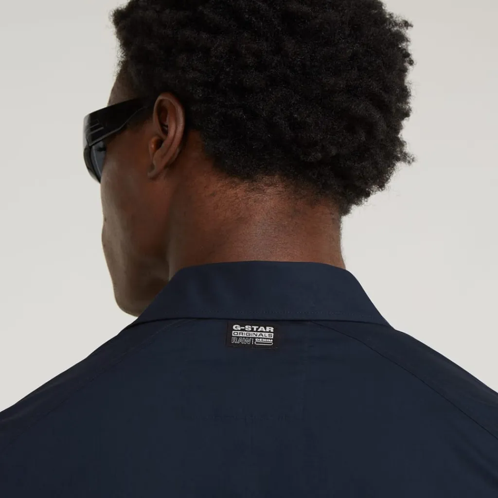 Shirts*G Star Short Sleeve Regular Fit Shirt in Blue