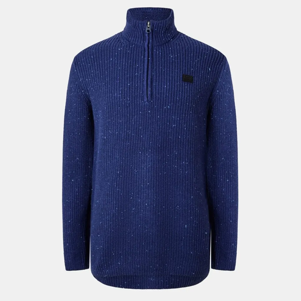 Knitwear*G Star Skipper Knit in Blue