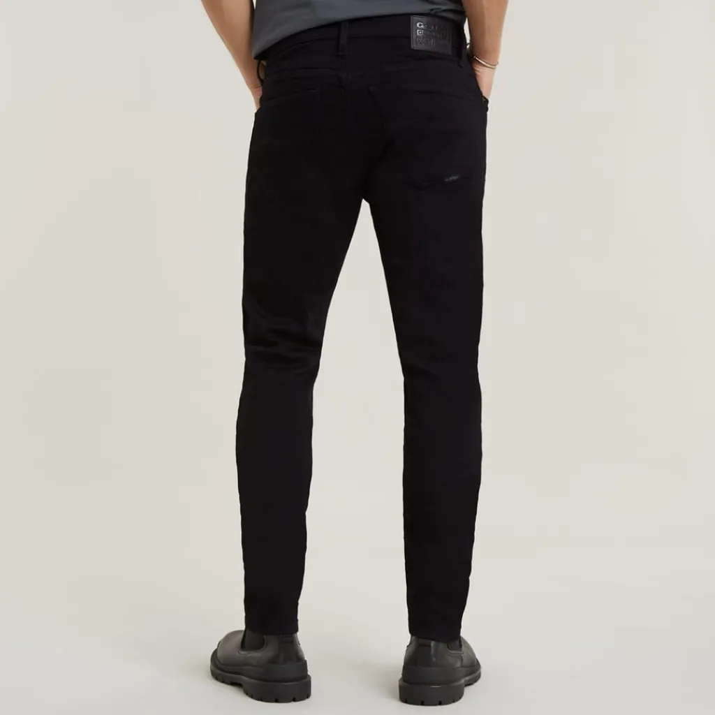 Jeans*G Star Slim Fit Jeans In Blue Black Stretch Denim in Black
