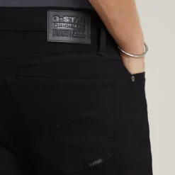 Jeans*G Star Slim Fit Jeans In Blue Black Stretch Denim in Black